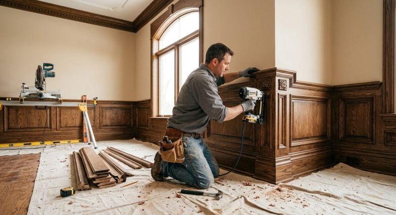 Custom Wood Trim Installation Service